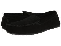 UK L.B. Evans Moccasin Slippers for Men - Darren - Black Online